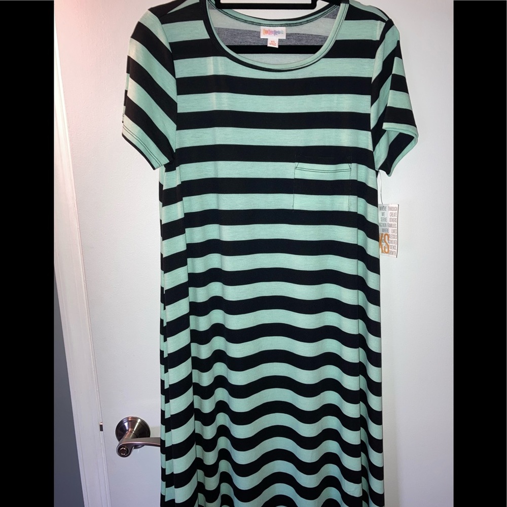 LuLaRoe Carly t-shirt style XS NWT dress